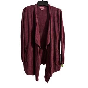 Barefoot Dreams Cozy Chic Lite Women’s super cozy open front cardigan Small